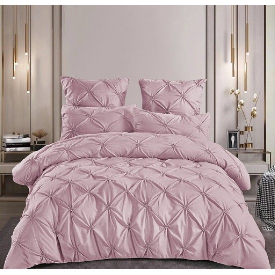 Lenjerie de Pat Dublu Finet 6 Piese Cearceaf cu elastic Lenjerie de Pat Dublu Finet 6 Piese Cearceaf cu elastic