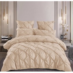                                      Lenjerie de Pat Dublu Finet 6 Piese Cearceaf cu elastic