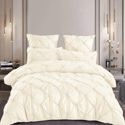                                      Lenjerie de Pat Dublu Finet 6 Piese Cearceaf cu elastic