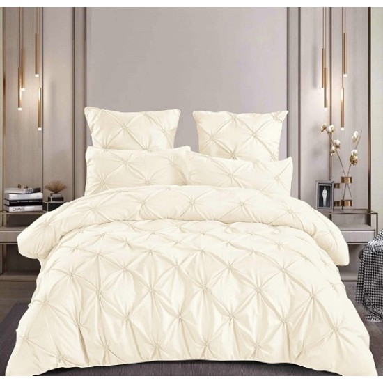                                      Lenjerie de Pat Dublu Finet 6 Piese Cearceaf cu elastic