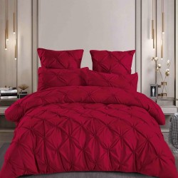                                      Lenjerie de Pat Dublu Finet 6 Piese Cearceaf cu elastic