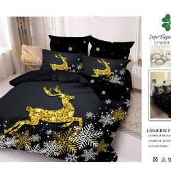                                                      Lenjerie de Pat 6 Piese Finet - Colecția Magică de Crăciun