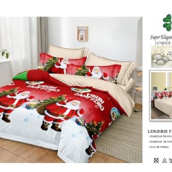                                                     Lenjerie de Pat 6 Piese Finet - Colecția Magică de Crăciun