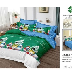                                                     Lenjerie de Pat 6 Piese Finet - Colecția Magică de Crăciun
