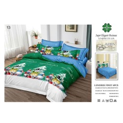                                                     Lenjerie de Pat 6 Piese Finet - Colecția Magică de Crăciun