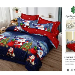                                                     Lenjerie de Pat 6 Piese Finet - Colecția Magică de Crăciun