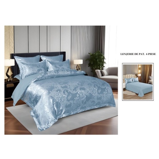                         Lenjerie de Pat Colecția Palais Royal Home – Set 6 Piese, Pat Matrimonial